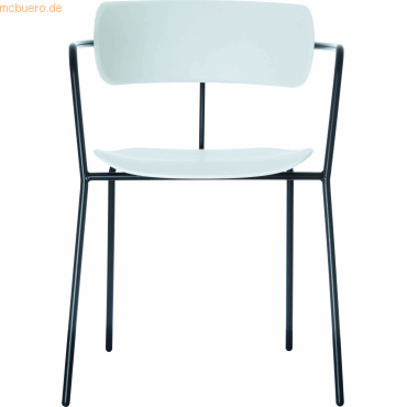 Stuhl Bistro Kunststoff VE=4 Stück weiß