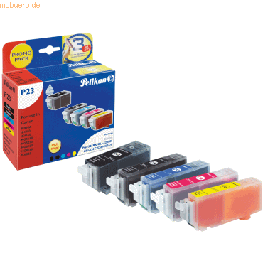 Tintenpatrone kompatibel mit Canon Promopack PGI-525/CLI-526 schwarz, cyan, magenta, yellow