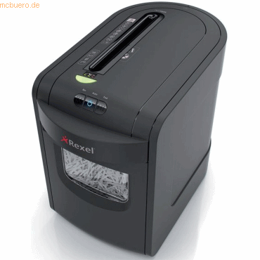 Aktenvernichter Mercury RES1523 Streifenschnitt 5,8mm P-2 15 Blatt schwarz