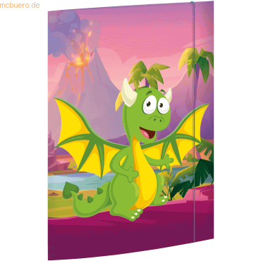 Zeichenmappe A3 -Little Dragons- Karton 350 g/qm