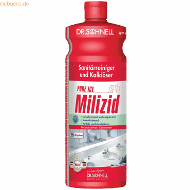 Sanitärreiniger / Kalklöser Milizid Pure Ice 1l