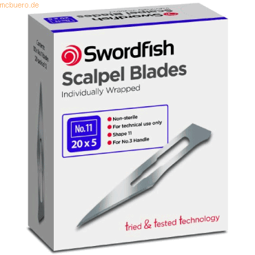 Skalpell-Klingen Nr.11 VE=100 St&uuml;ck