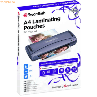 Laminiertaschen A4 216x303mm 2x75mic. VE=100 St&uuml;ck