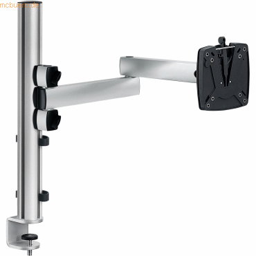 Monitorhalter TSS Single Faltarm 450 silber