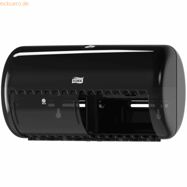 Toilettenpapierspender Elevation Compact Kleinrolle (T6-System) Kunststoff schwarz