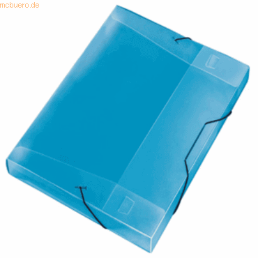 Sammelbox Crystal A4 blau