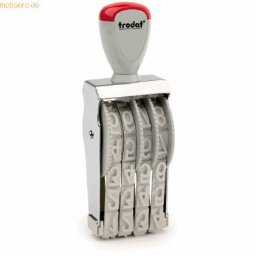 Wedo Stempel Zahlen 7mm 4-stellig | mcbuero.de