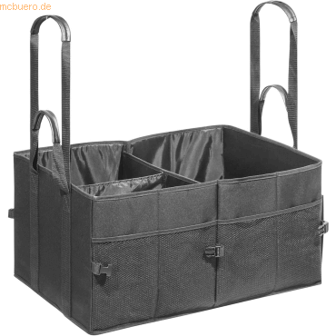 WEDO Kofferraumtasche XL schwarz BigBox Shopper 60x40x30 cm