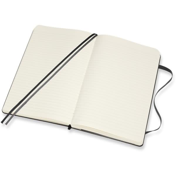 Moleskine Notizbuch Large A5 liniert 200 Blatt Hardcover schwarz