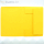 Eckspanner A4 Karton 335 g/qm mit Klappen gelb - Bild1