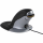 Maus Penguin mit Kabel Größe S beidhändig vertikal schwarz/silber - Bild1