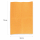 Bodentuch Hexa 70x50cm orange VE=100 Stück - Bild4