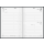 Buchkalender A5 14,5x20,6cm 1Tag/1 Seite schwarz Kalendarium 2024 - Bild1
