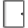 Schaukasten extraslim 1xA4 aluminium Innenbereich 35x27,1x2,7cm - Bild1