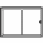 Schaukasten extraslim 2xA4 aluminium Innenbereich 35x49,1x2,7cm - Bild1