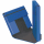 Heftbox A4 Pappe blau - Bild1