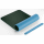 Schreibunterlage einrollbar blau-grün Lederimitat 800x300x2mm - Bild2