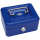 Geldkassette Gr. 1 15,2x11,5x8,0 cm blau - Bild1