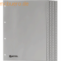 Hetzel PP-Register A4 1-100 grau