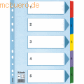 Esselte Mylar-Register A4 1-5 wei