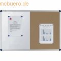 Nobo Kombitafel Whiteboard+Kork 60x90cm