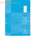 Clairefontaine Kursusblock A4 blau