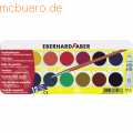EFA Schul-Deckfarbkasten mit 12 Farben