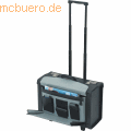 Pilotenkoffer m.Trolley schwarz