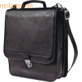 Chivago Ledertasche Luna schwarz