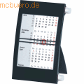 Dreimonatstischkalender 18x11cm sw/gr