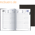 Buchkalender A5 1Tag/Seite schwarz