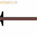Rumold Zeichenschiene braun