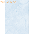 Sigel Struktur-Papier Granit blau VE=100