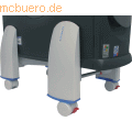 PC Stnder mit Rollen grau