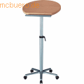 Ergonomisches Stehpult silber/buche