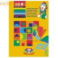 Fotokartonblock A3 300g/qm sort. 10 Bl.