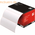 5* Adreßetiketten 89x36mm weiß VE=250