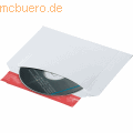Pactiv CD Mailer Vollpappe wei