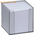 Folia Zettelbox 9,5x9,5x9,5cm glasklar