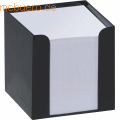 Folia Kunststoffzettelbox 10x10x10 schw.