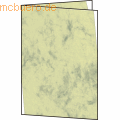 Sigel Faltkarten A6 Marmor beige VE=25
