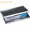 Visitenkartenbox chrom fr 20 Karten