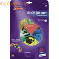 afterBURNER CD-Etiketten VE=25 Blatt