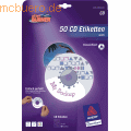 afterBURNER CD-Etiketten weiß 25 Blatt