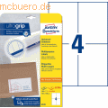 Zweckform Etiketten 105x148mm VE100