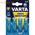 Varta Alkaline Batterien Mignon VE=4