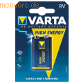 Varta Alkaline Batterien 9V-Block