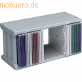 Fellowes CD Rack fr 22 CD's hellgrau