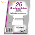 Briefhülle C6 haftklebend weiß 80g