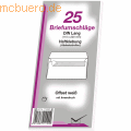 Briefhlle DINlang hafttklebend wei 72g